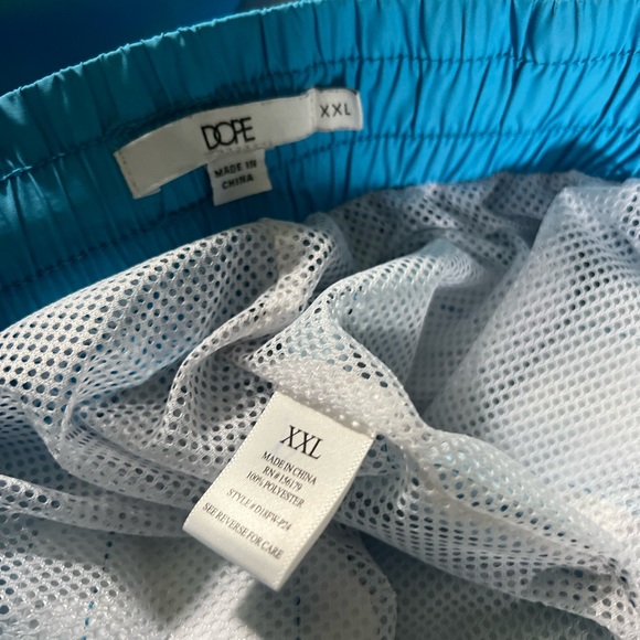 Mens lined 2piece lined wind breaker suit by Dope Sports; sz 2X - Picture 9 of 12